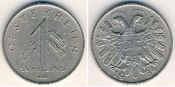 1 Шилінг Federal State of Austria (1934-1938) Нікель/Мідь 