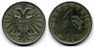 1 Шилінг Federal State of Austria (1934-1938) Нікель/Мідь 