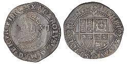 1 Шилінг Королівство Англія (927-1649,1660-1707) Срібло Карл I (1600-1649)