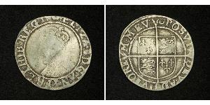1 Шилінг Королівство Англія (927-1649,1660-1707) Срібло Єлизавета I (1533-1603)