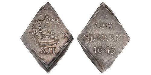 1 Шилінг Королівство Англія (927-1649,1660-1707) Срібло Карл I (1600-1649)