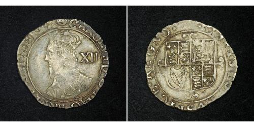 1 Шилінг Королівство Англія (927-1649,1660-1707) Срібло Карл I (1600-1649)