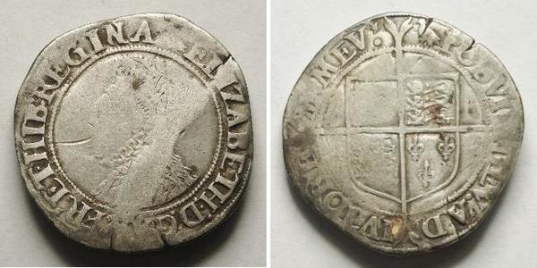 1 Шилінг Королівство Англія (927-1649,1660-1707) Срібло Єлизавета I (1533-1603)