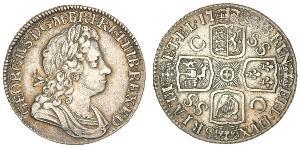 1 Шилінг Королівство Великобританія (1707-1801) Срібло Георг I (1660-1727)