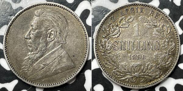 1 Шилінг Південно-Африканська Республіка Срібло Поль Крюгер (1825 - 1904)