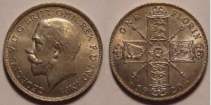 1 Шилінг Сполучене королівство Великобританії та Ірландії (1801-1922) Срібло Георг V (1865-1936)