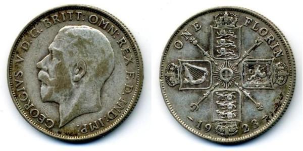 1 Шилінг Сполучене королівство Великобританії та Ірландії (1801-1922) Срібло Георг V (1865-1936)