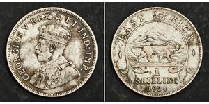 1 Шилінг Східна Афріка Срібло Георг V (1865-1936)