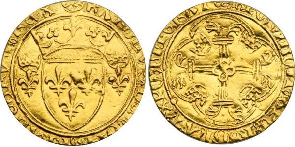 1 Экю Королевство Франция (843-1791) Золото Карл VII король Франции (1403 - 1461)