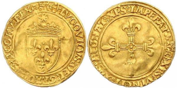 1 Экю Франкське королівство (843-1791) Золото Людовик XII Батько Народу (1462 - 1515)