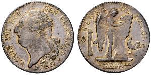 1 Экю Королевство Франция (843-1791) Серебро Людовик XVI (1754 - 1793)