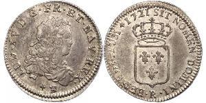 1 Экю Королевство Франция (843-1791) Серебро Людовик XV (1710-1774)