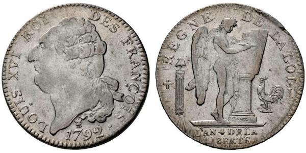 1 Экю Королевство Франция (843-1791) Серебро Людовик XVI (1754 - 1793)
