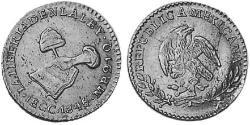 1 Эскудо Second Federal Republic of Mexico (1846 - 1863) Золото 