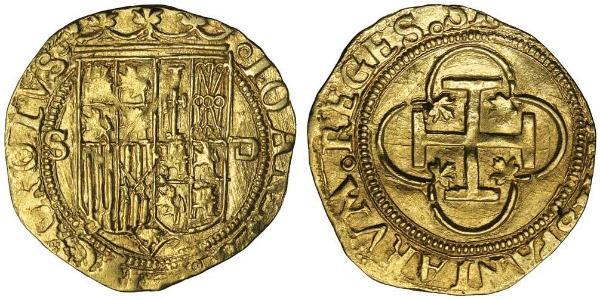 1 Эскудо Габсбургская Испания (1506 - 1700) Золото 
