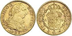 1 Эскудо Испания Золото Карл III король Испании (1716 -1788)