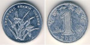 1 Юань Китайская Народная Республика Алюминий 