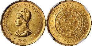 20000 Reis República Velha (1889 - 1930) Or 