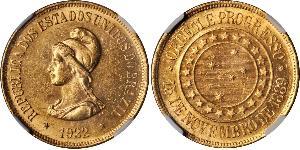 20000 Reis First Brazilian Republic (1889 - 1930) Oro 