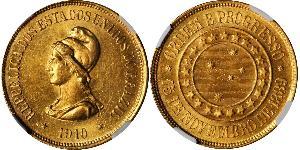 20000 Reis First Brazilian Republic (1889 - 1930) Oro 