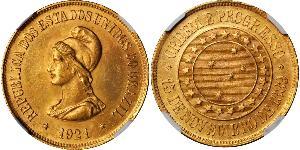 20000 Reis First Brazilian Republic (1889 - 1930) Oro 