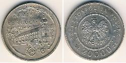 20000 Zloty Third Polish Republic (1991 - ) Níquel/Cobre 