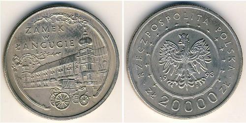 20000 Zloty Third Polish Republic (1991 - ) Níquel/Cobre 