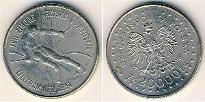 20000 Zloty Third Polish Republic (1991 - ) Rame/Nichel 