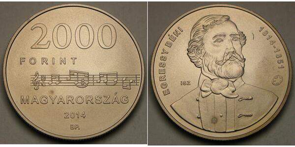 2000 Forint Hongrie  