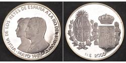 2000 Peso Uruguay Argent 