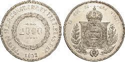 2000 Reis Brésil Argent 