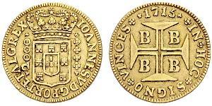 2000 Reis Brazil / Kingdom of Portugal (1139-1910) Gold 