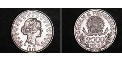 2000 Reis Brasil Plata 