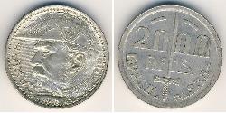 2000 Reis Brasil Plata 