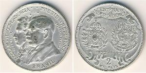 2000 Reis Brazil Silver 