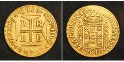 2000 Reis 巴西 / 葡萄牙王國 (1139 - 1910) 金 
