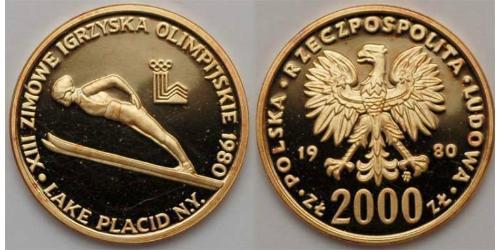 2000 Zloty Repubblica Popolare di Polonia (1952-1990)  