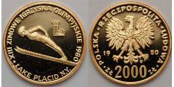 2000 Zloty República Popular de Polonia (1952-1990)  