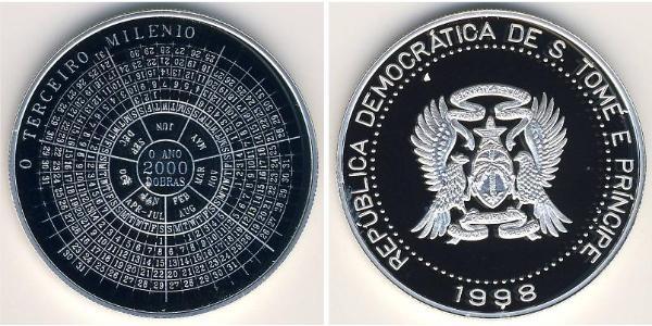 2000 добрас São Tomé and Príncipe (1469 - 1975)  