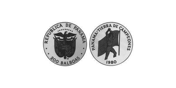200 Balboa 巴拿马 Platinum 