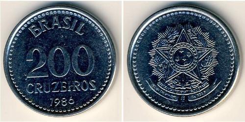 200 Cruzeiro Brasile Acciaio 