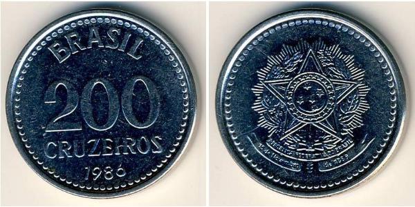 200 Cruzeiro Brasilien Stahl 