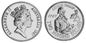 200 Dollar Australia (1939 - ) Gold Elizabeth II (1926-2022)