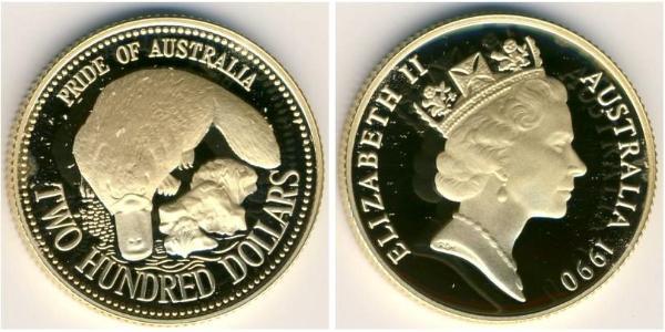 200 Dollar Australia (1939 - ) Gold 