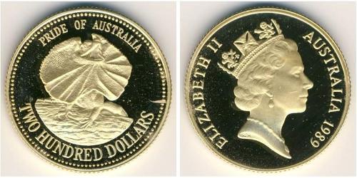 200 Dollar Australien (1939 - ) Gold 