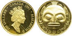 200 Dollar Kanada Gold Elizabeth II (1926-2022)