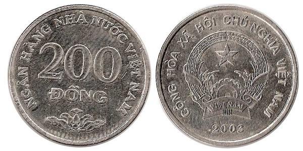 200 Dong Viêt Nam  