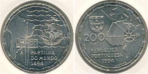 200 Escudo République portugaise (1975 - ) Argent 