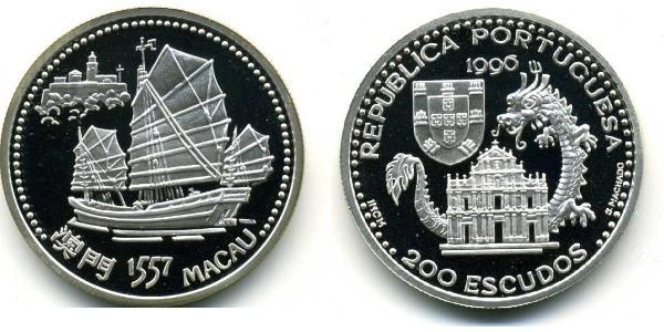 200 Escudo République portugaise (1975 - ) Argent 