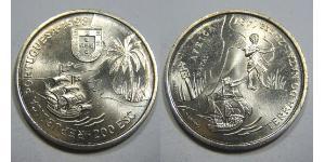 200 Escudo Portogallo (1975 - ) Argento 